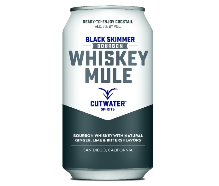 Can of Cutwater Spirits Whiskey Mule