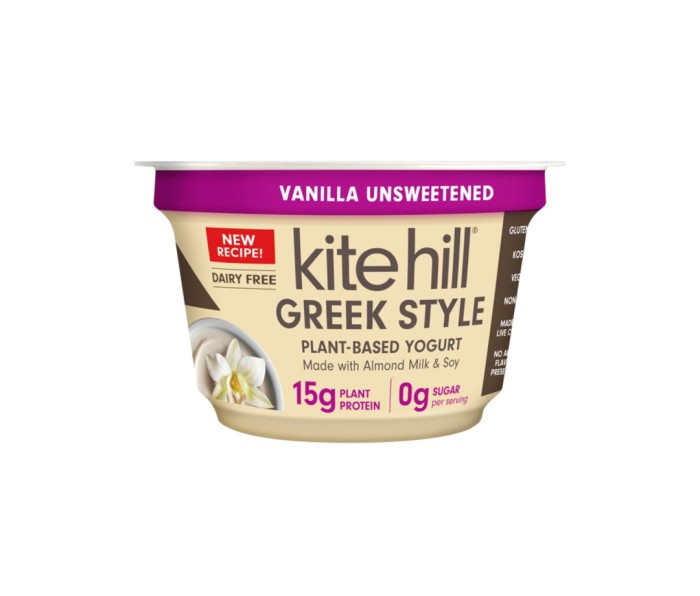 Kite Hill Greek-Style Plant Based Yogurt - Vanilla Unsweetened